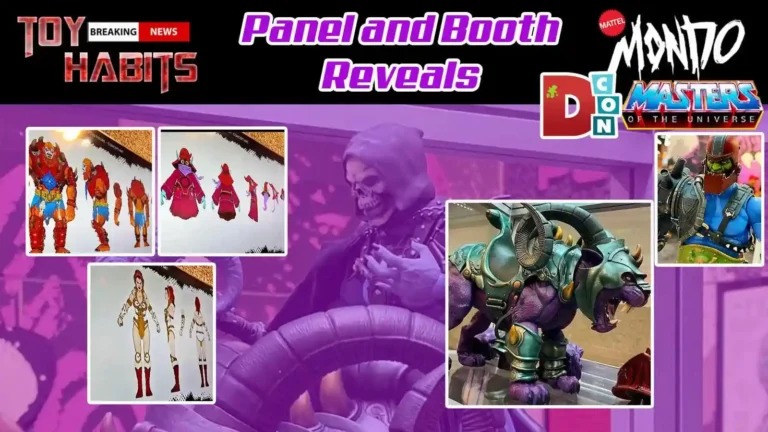 Mondo Masters of the Universe Design Con 2022 Booth and Panel Reveals