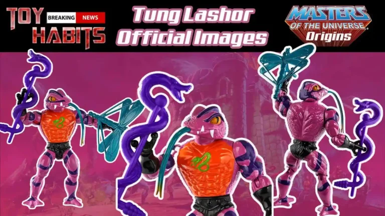Tung Lashor Masters of the Universe Origins Official Images