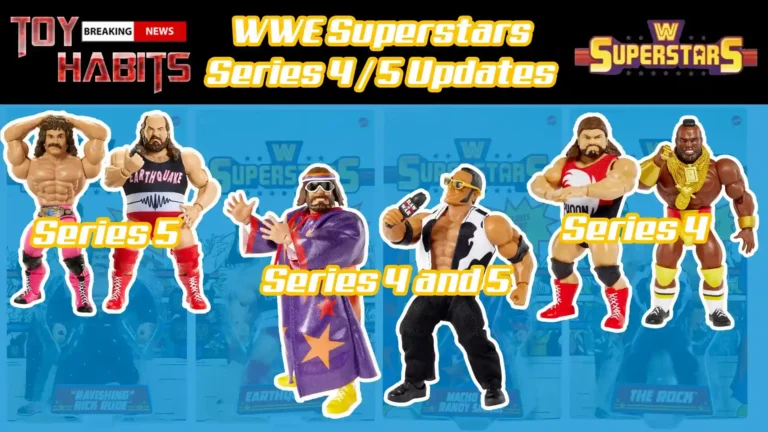WWE Superstars Series 4 and 5 Figure Assortment Changes