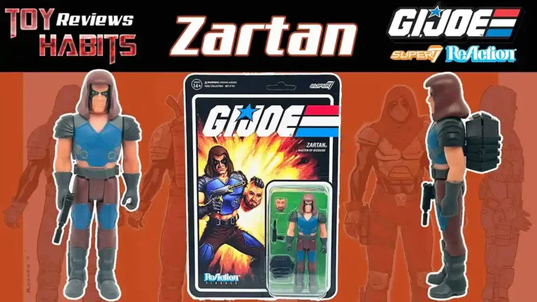 Zartan GI Joe Super7 ReAction Figure Review