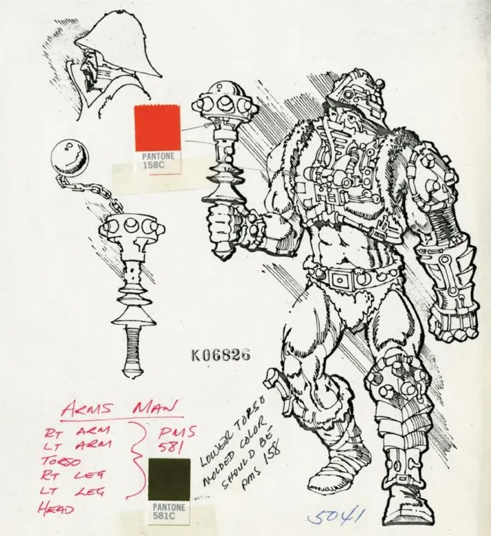 Man-at-Arms Masters of the Universe New Eternia Concept