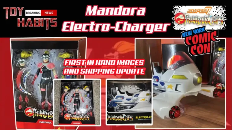 Mandora Figure and Eletro-Charger Vehicle Super7 Thundercats Ultimates NYCC 2022 Production Images