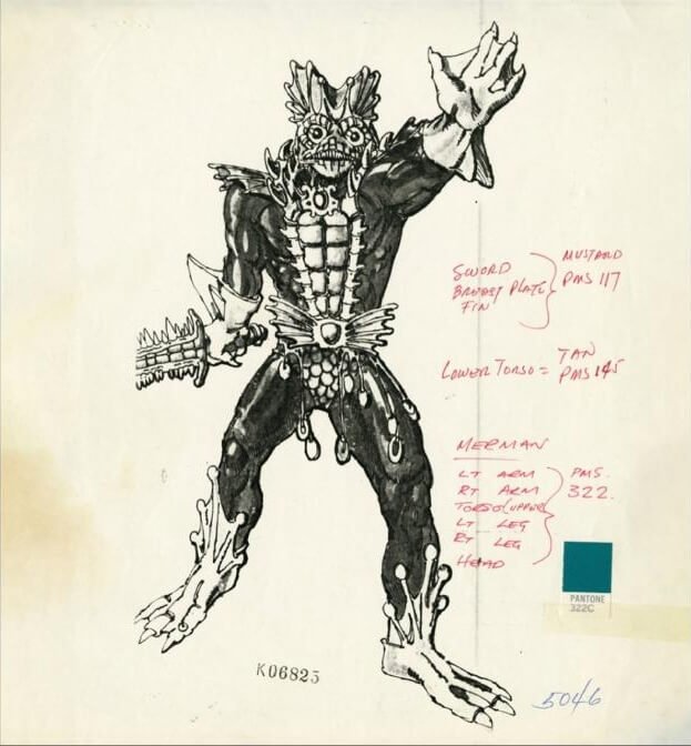 Mer-Man Masters of the Universe New Eternia Concept