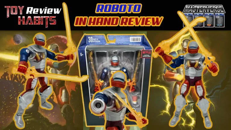 Masterverse Roboto Masters of the Universe Revelation In Hand Review
