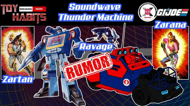 Soundwave Dreadnok Thunder Machine GI Joe Transformers Crossover Rumor