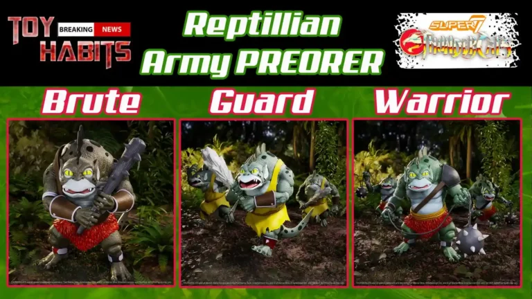Reptillian Army Super7 Thundercats Ultimates Official Images and Preorder