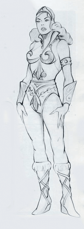 Teela Masters of the Universe New Eternia Concept 2