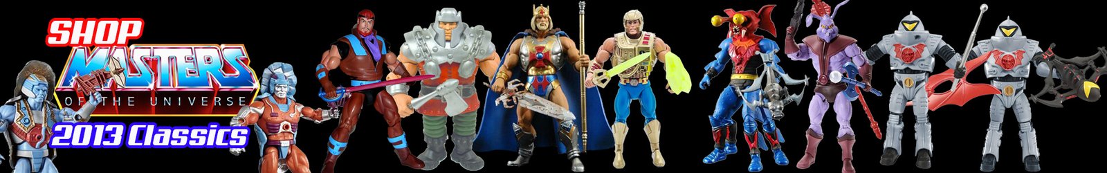 2013 MOTU Classics Shop Landing Page