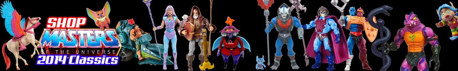 2014 MOTU Classics Shop Landing Page