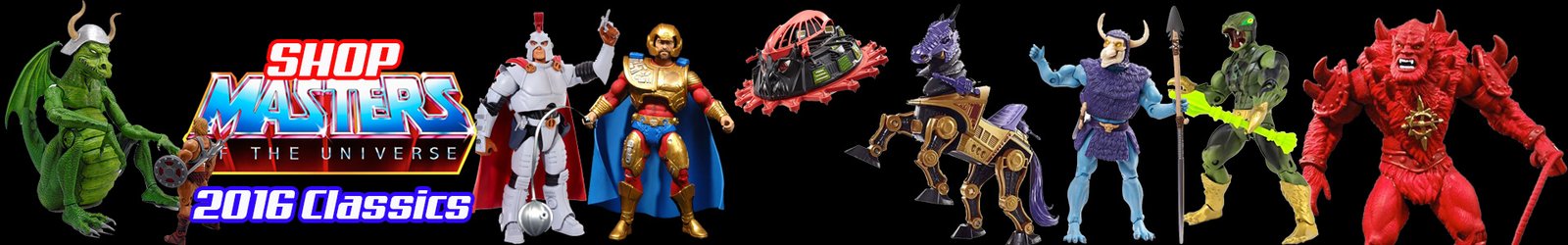 2016 MOTU Classics Shop Landing Page