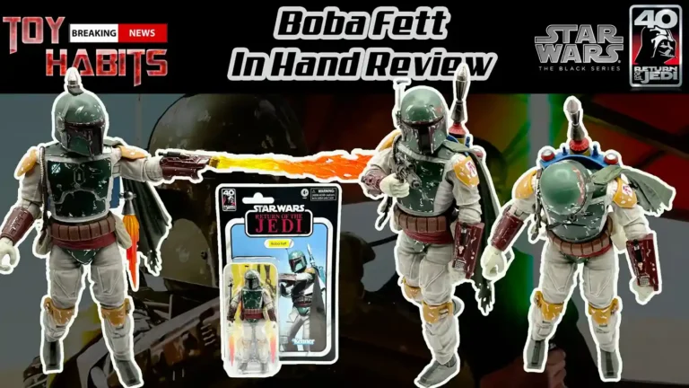 Boba Fett Black Series 40th Anniversary Return of the Jedi Review