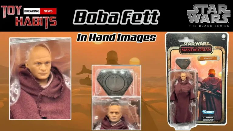 Boba Fett Star Wars Black Series The Mandalorian Credit Collection In Hand Images