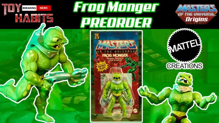 Frog Monger Mattel Creations Masters of the Universe Origins Preorder