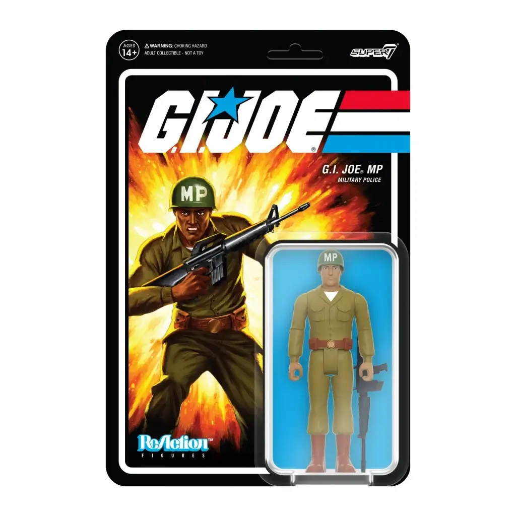 G.I. Joe MP Clean Shaven Card front
