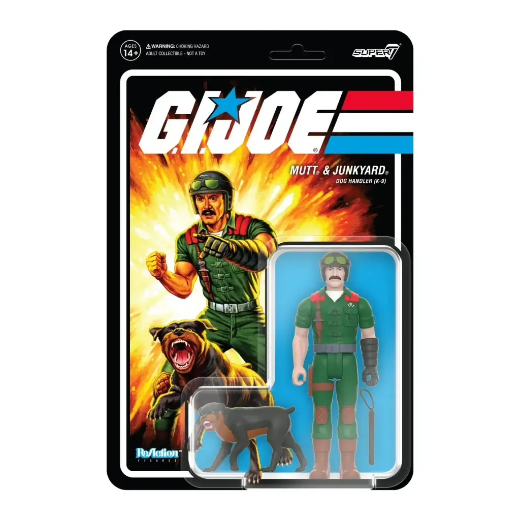 G.I. Joe Mutt & Junk Yard Card front