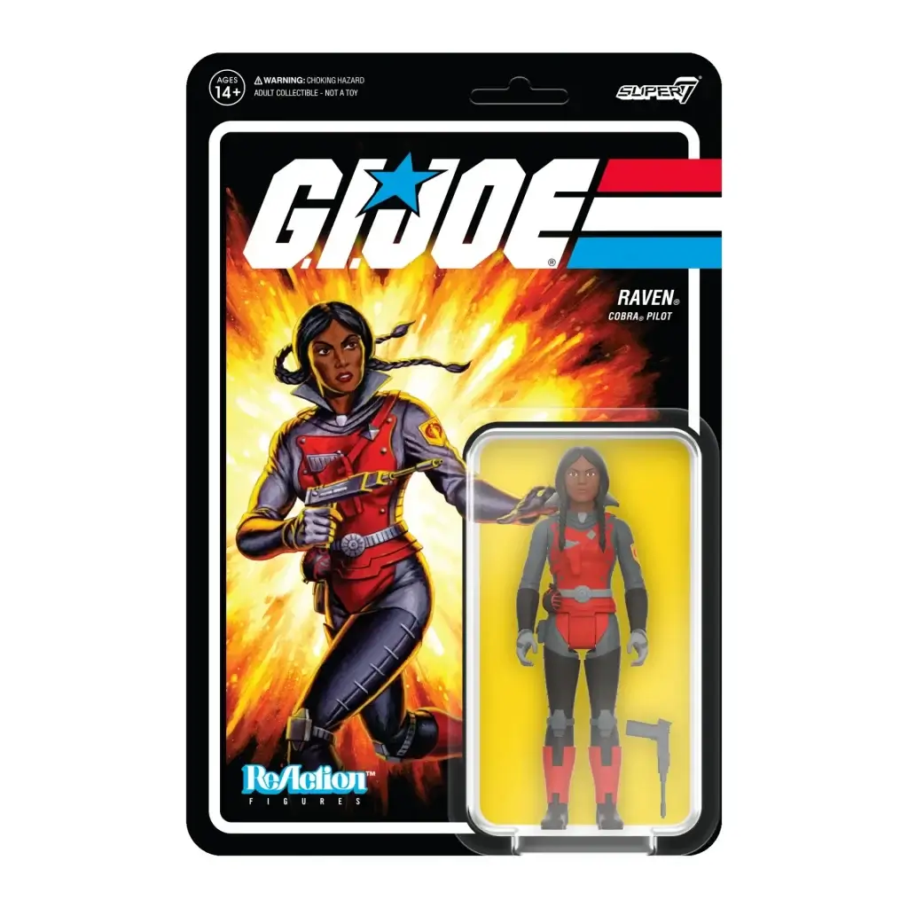 G.I. Joe Raven Card front