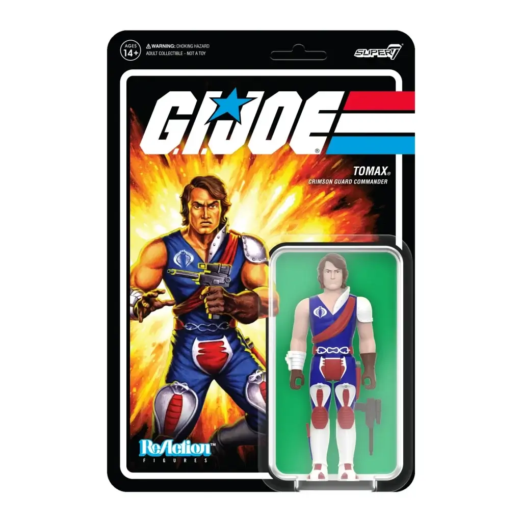 G.I. Joe Tomax Card front