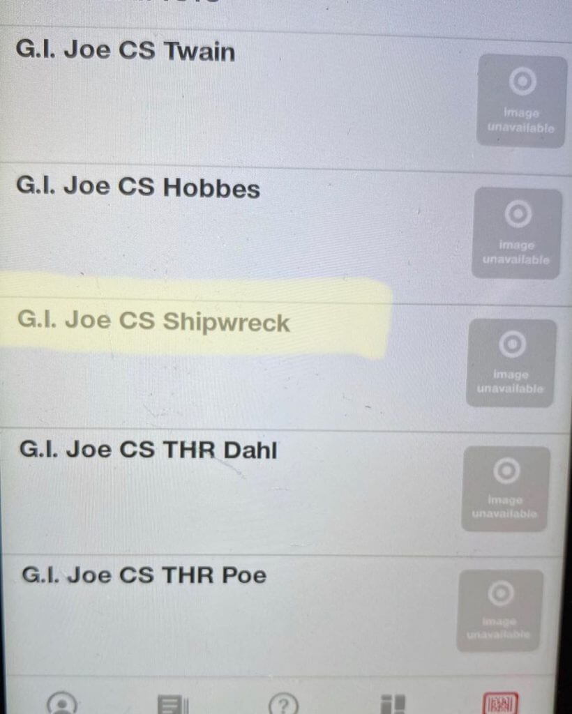 GI Joe Classified Series Shipwreck Target