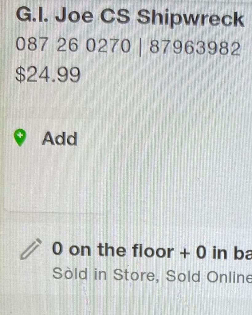 GI Joe Classified Series Target Price