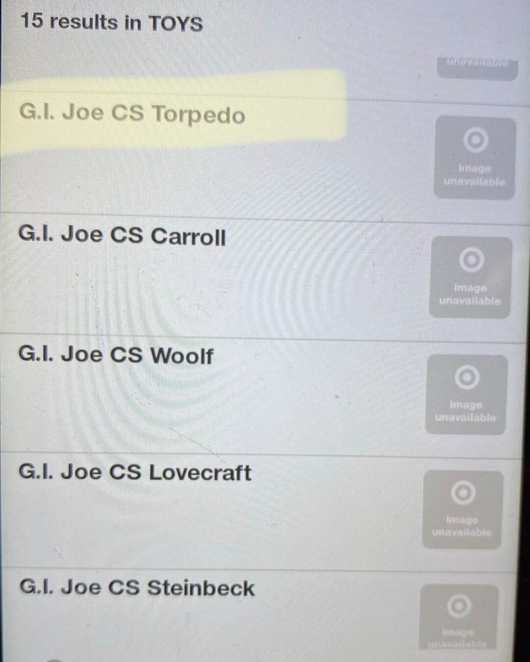 GI Joe Classified Series Torpedo Target