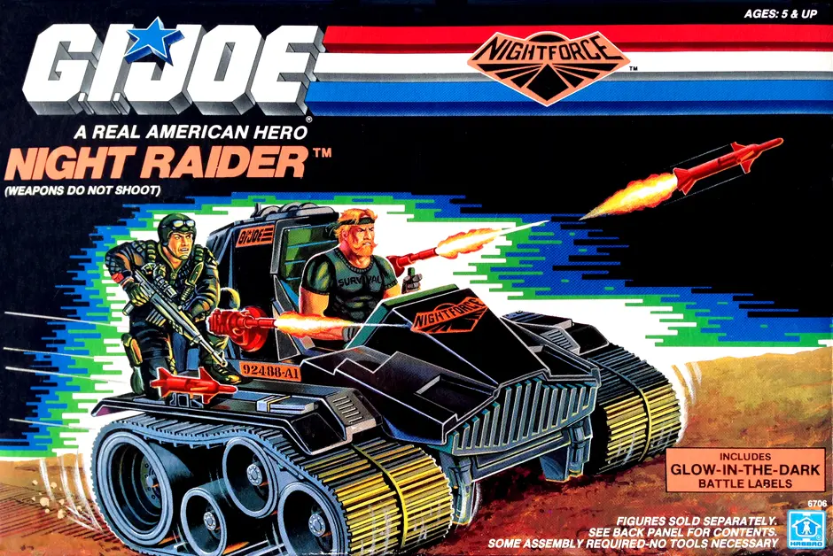 GI Joe Night Raider Box Front