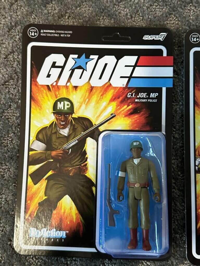 GI Joe Reaction MP MOC in hand