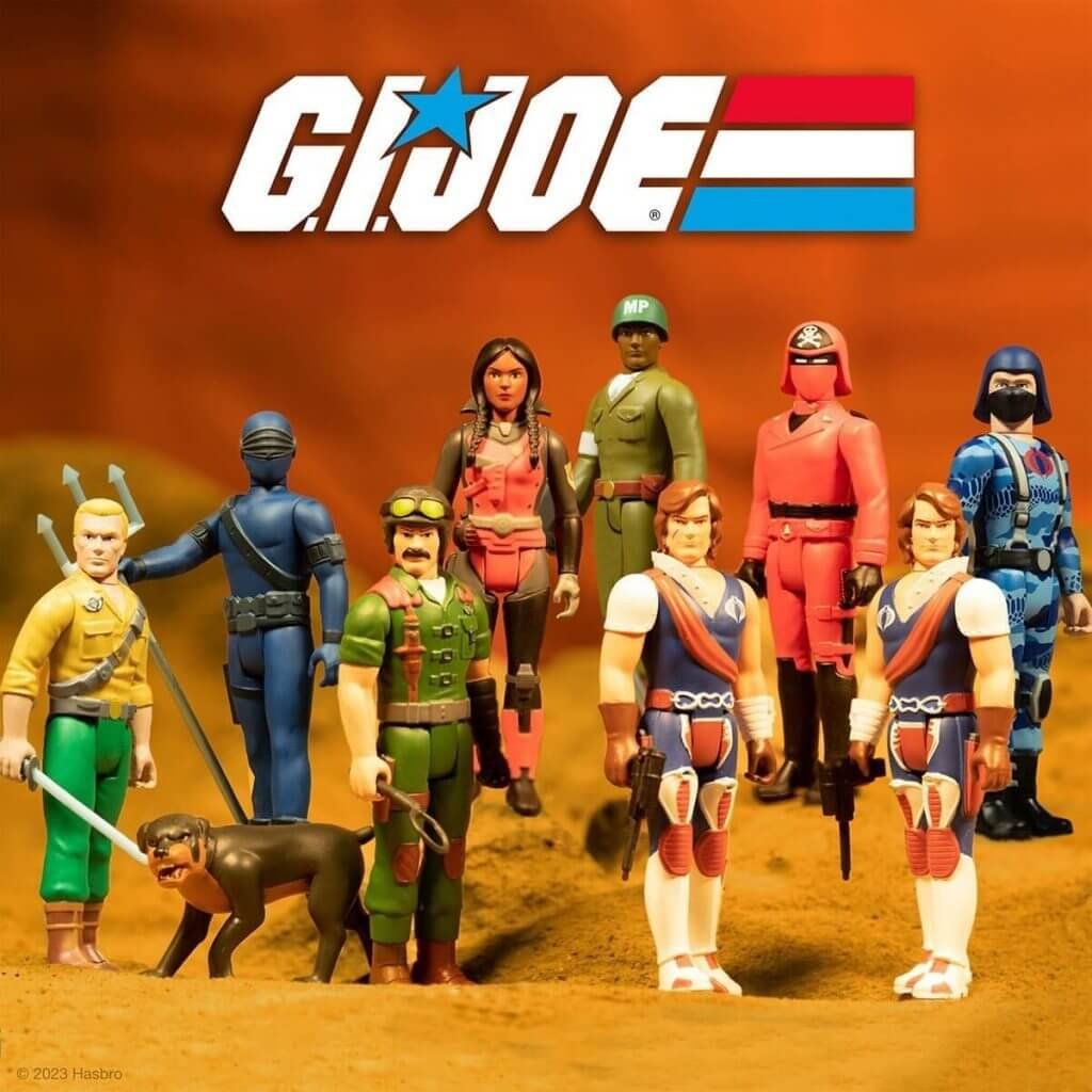 GI Joe Super7 ReAction GI Joe Wave 5 Official Image