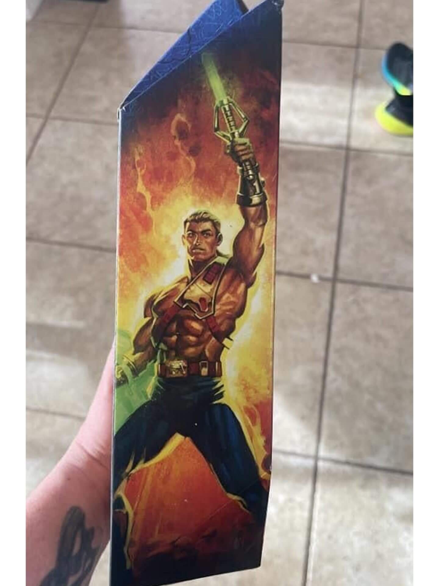 Galactic Protector He-Man Masterverse In Hand Image 3