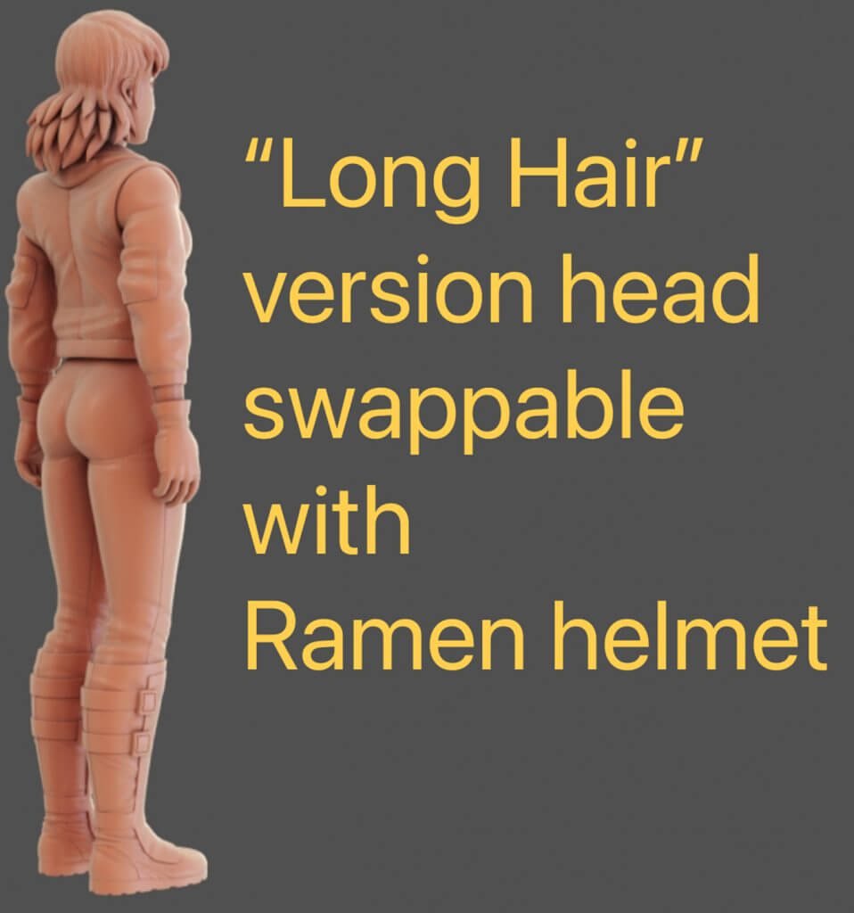 Gloria Baker MASK 3D Render 2