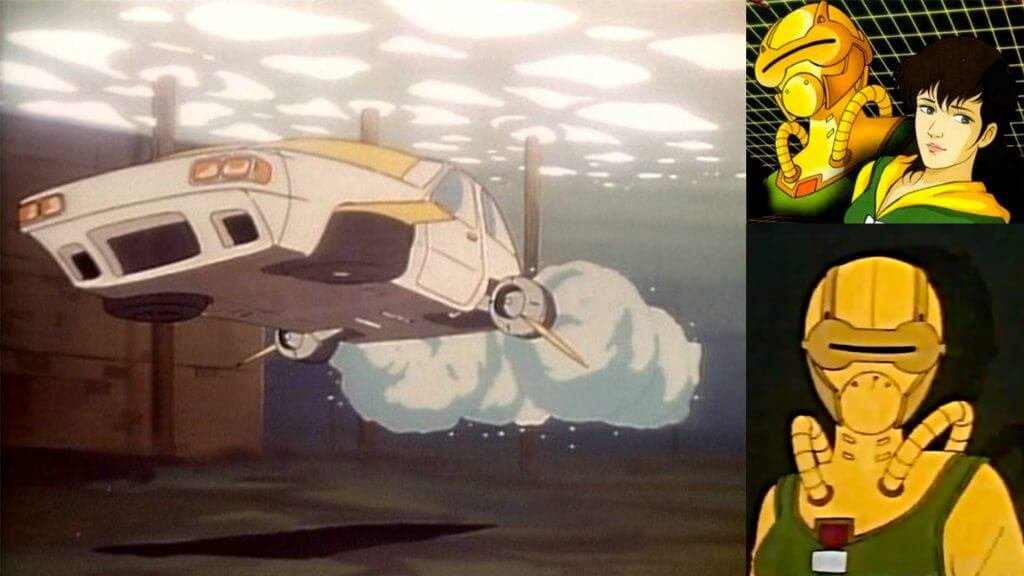 Gloria Baker and Shark MASK Vehicle