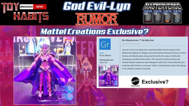 God Evil-Lyn Masterverse Rumor Mattel Creations Exclusive