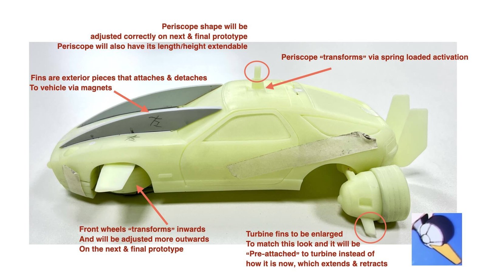 Great White Shark MASK MAKINA Details 3