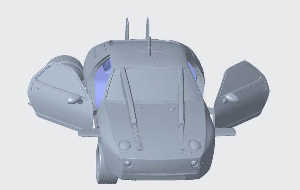 Great White Shark MASK MAKINA Digital Render 2