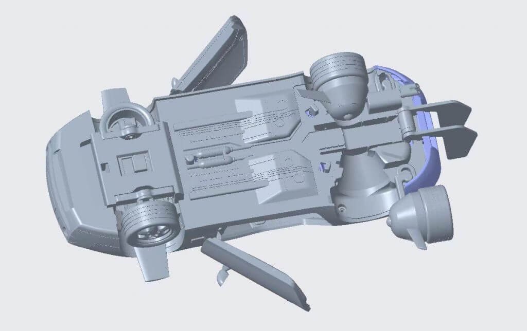 Great White Shark MASK MAKINA Digital Render 3