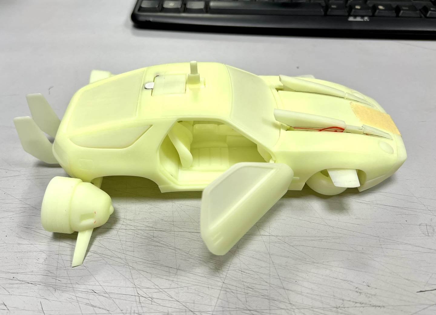 Great White Shark MASK MAKINA Prototype 6