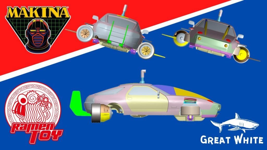 Great White Shark MASK MAKINA Update 2