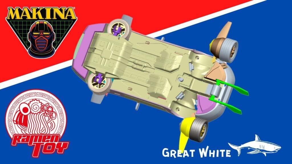 Great White Shark MASK MAKINA Update 3