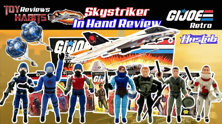 HasLab Skystriker and GI Joe O-Ring Figures Review