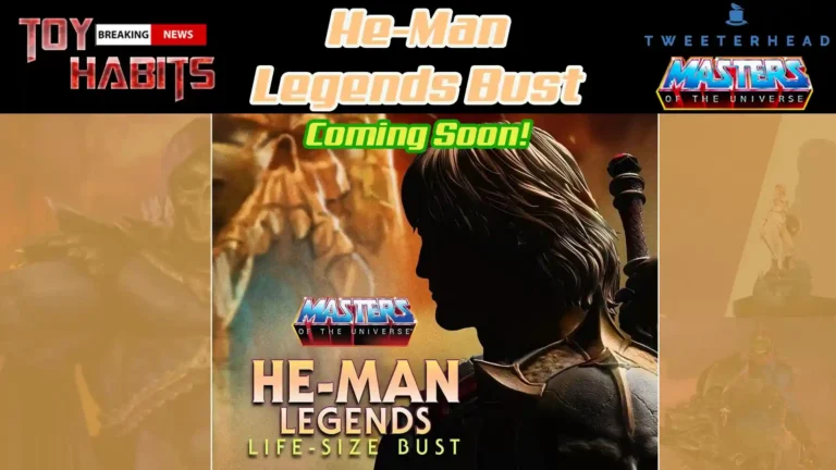 He-Man Legends Tweeterhead Masters of the Universe Life-Size Bust Coming Soon