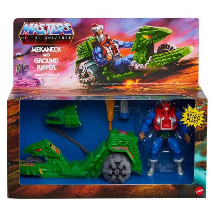 MOTU Origins Mekaneck & Ground Ripper package