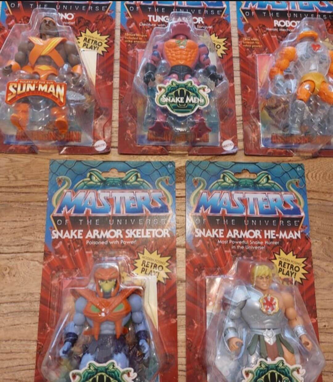MOTU Origins Wave 12 ans Snake Amor He-Man