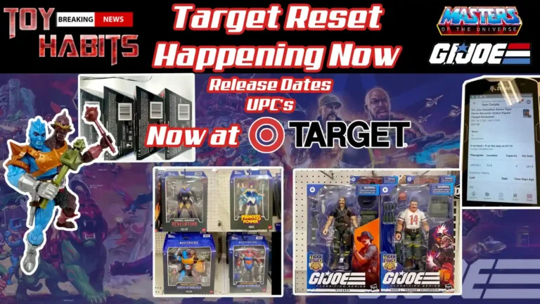 MOTU and GI Joe Classified Series Target Reset HAPPENING NOW