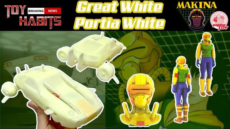 Makina Portia White (Gloria Baker) and Great White (Shark) by Ramen Toy