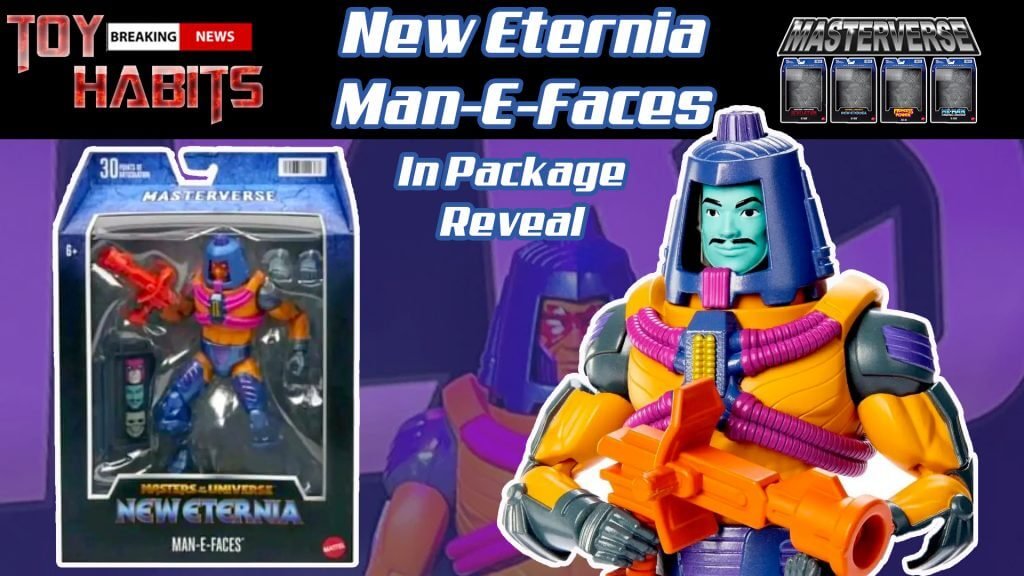 Man-E-Faces MOTU Masterverse Official In Package Image and New Eternia Confirmed