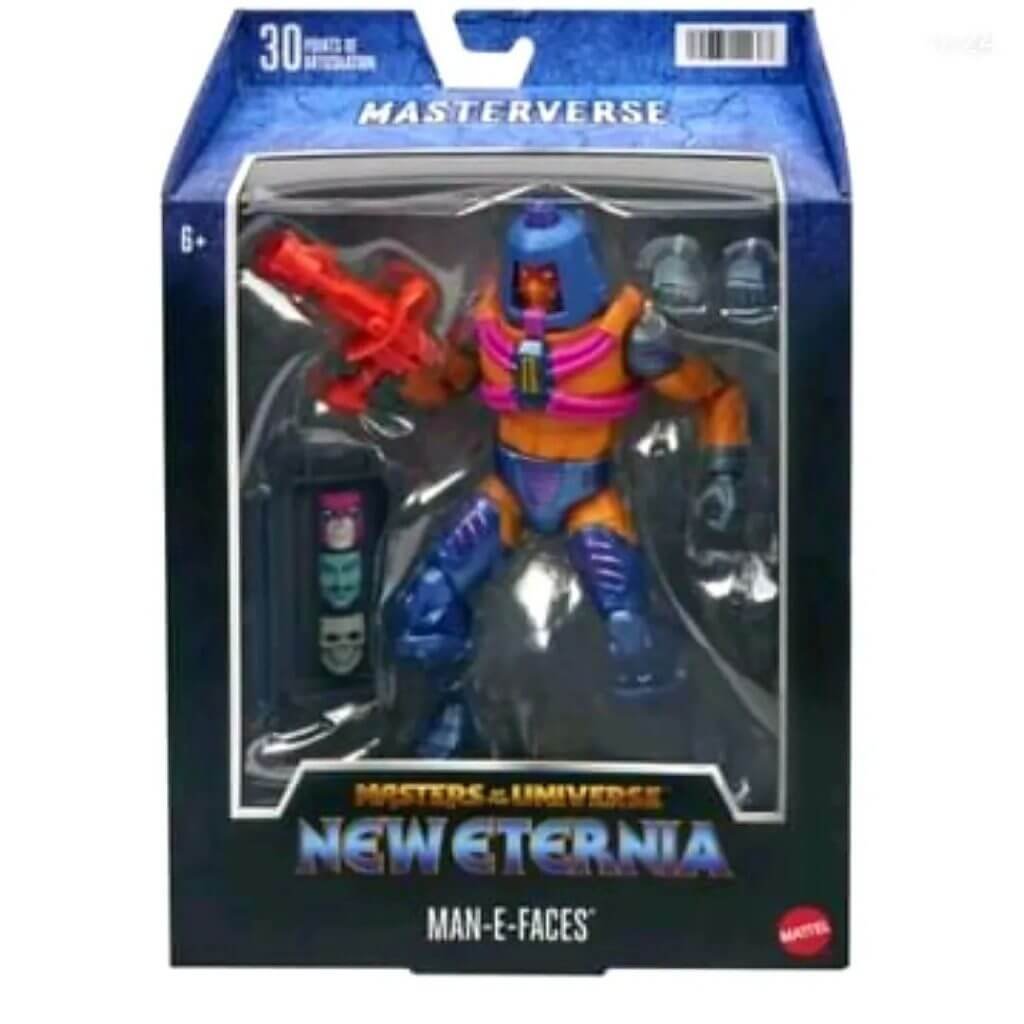 Man-E-Faces Masterverse Official Box Front