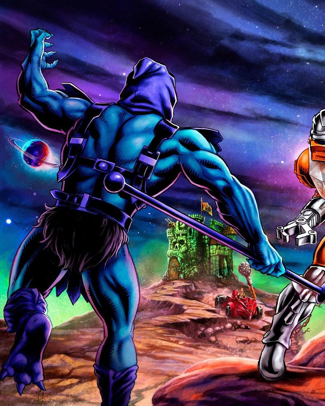 Master of the Universe Origins Roboto official Card Art 1