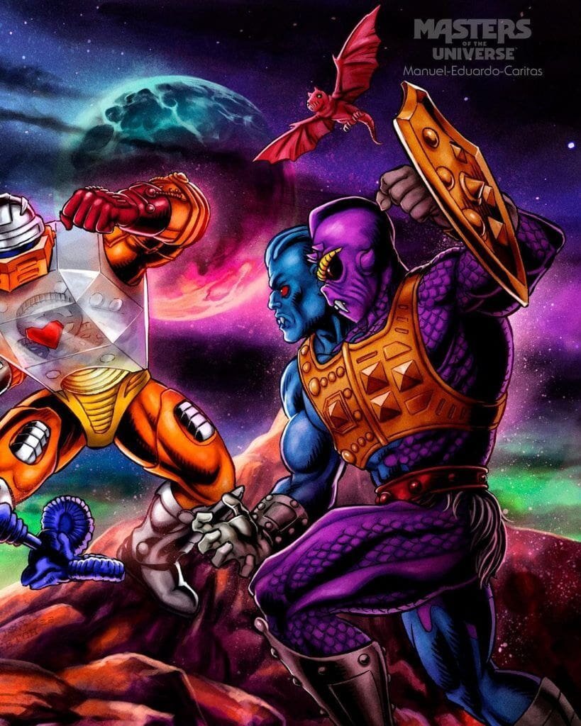 Master of the Universe Origins Roboto official Card Art 2