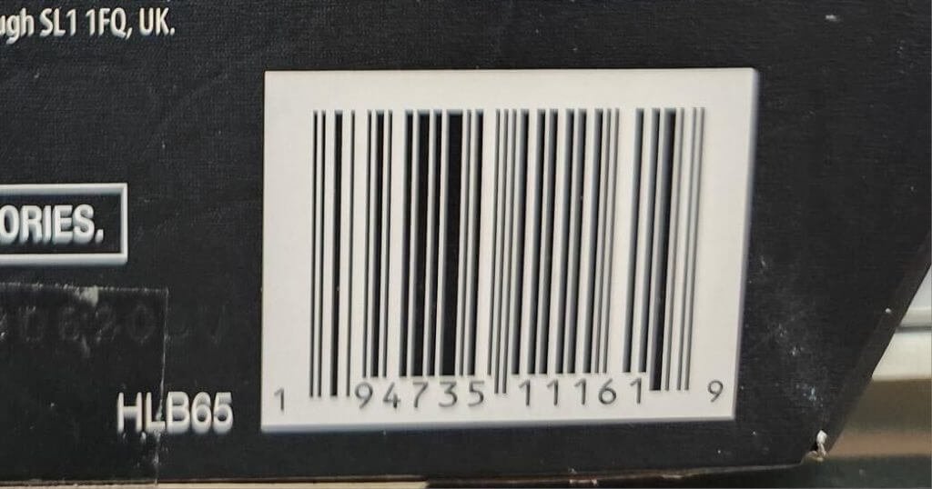 Masterverse Galactic Protector He Man Bar Code