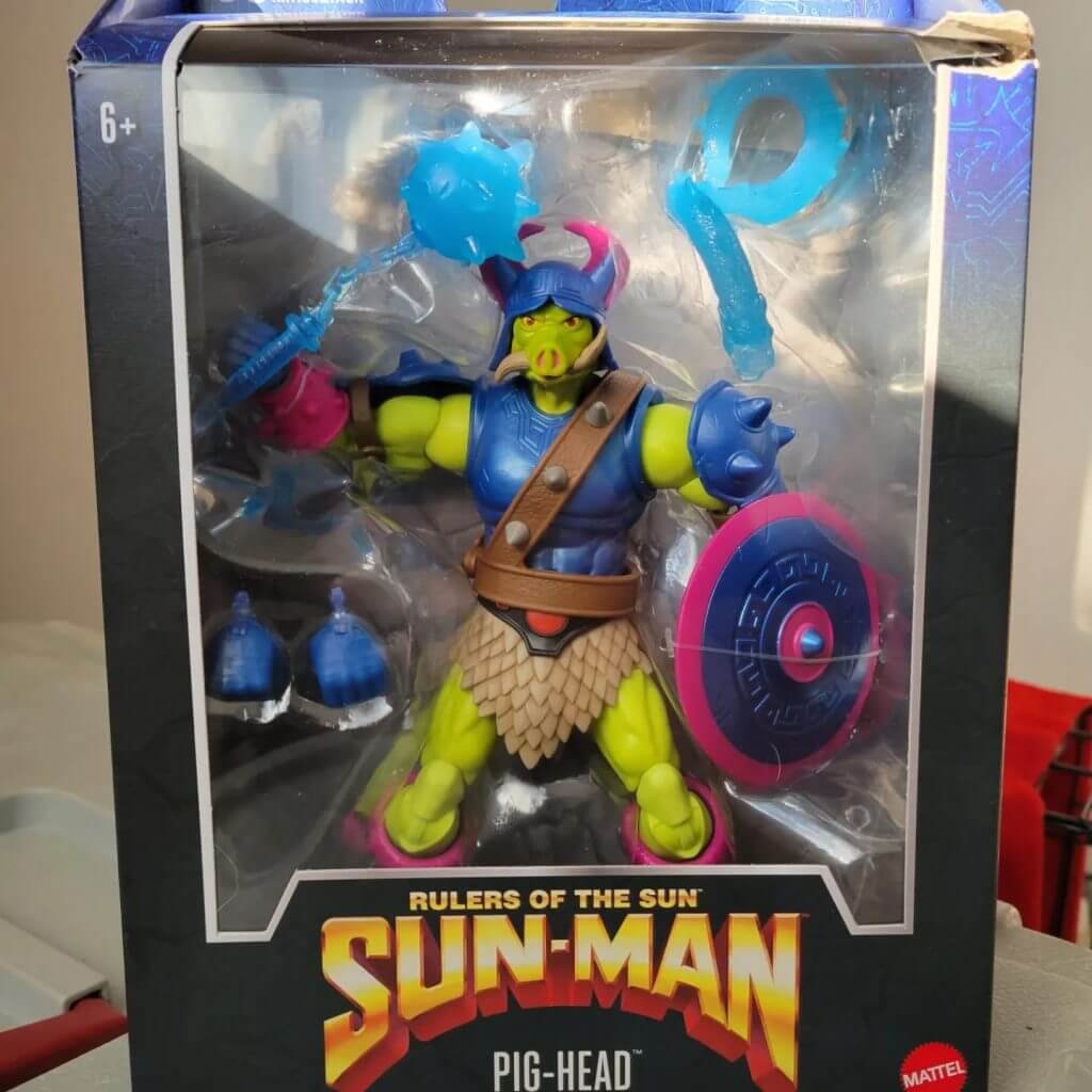 Masterverse Pighead package in hand update