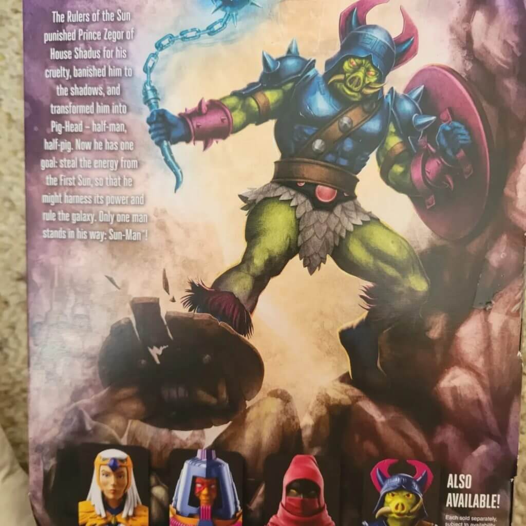 Masterverse Pighead package rear in hand update